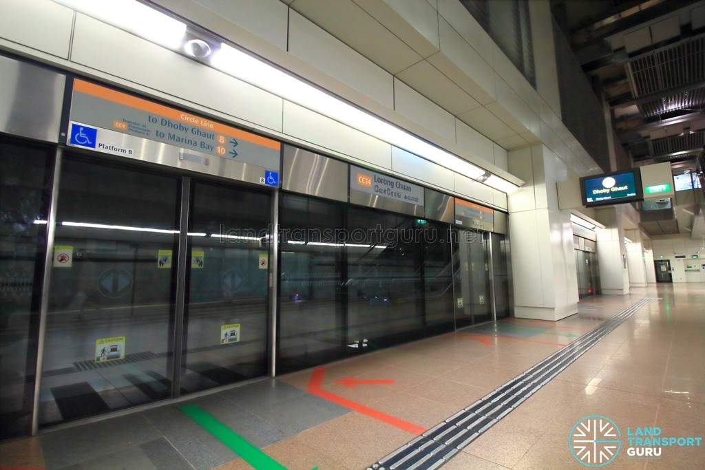Lorong Chuan MRT Station - Platform B