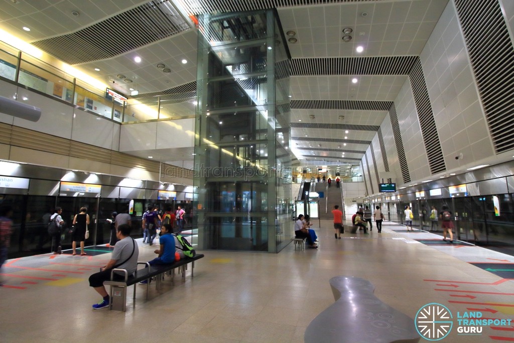 Bishan MRT Station - CCL Platform level