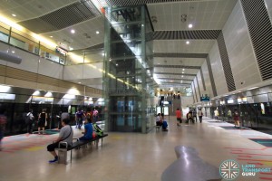 Bishan MRT Station - CCL Platform level