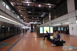 Marymount MRT Station - Platform level