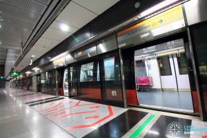 Caldecott MRT Station - Platform A