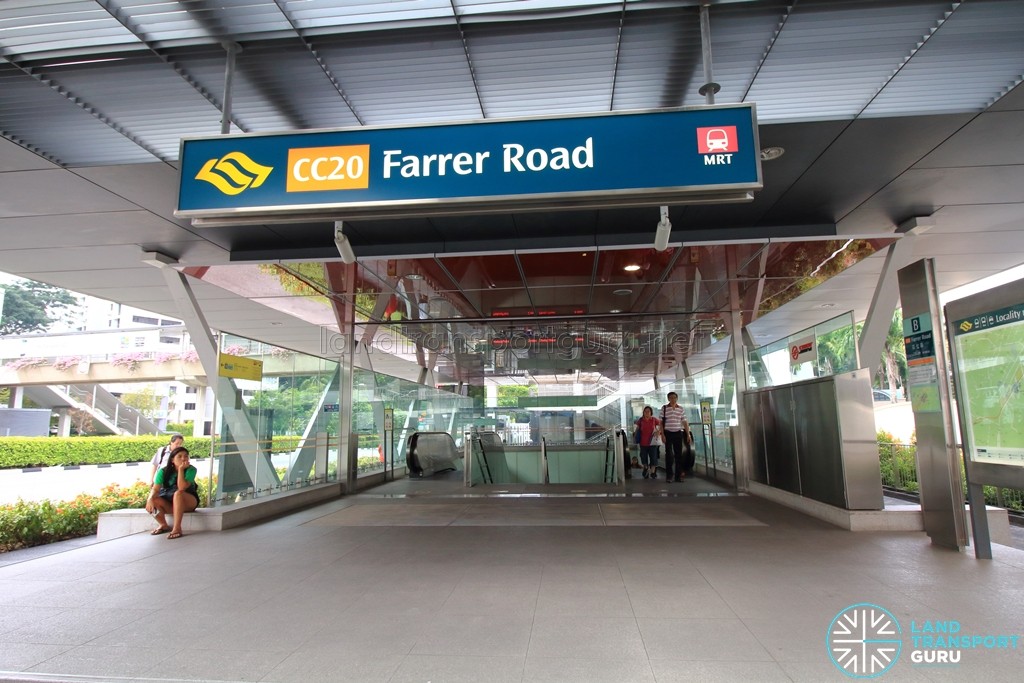Farrer Road MRT Station - Exit B