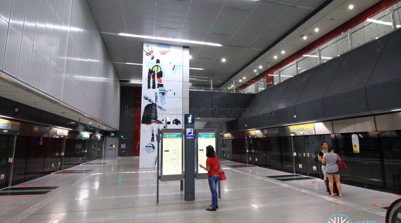 Holland Village MRT Station - Platform level