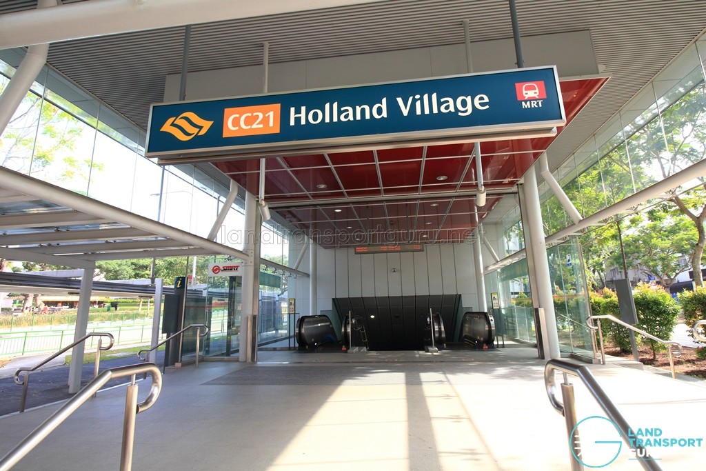 Holland Village MRT Station - Platform A