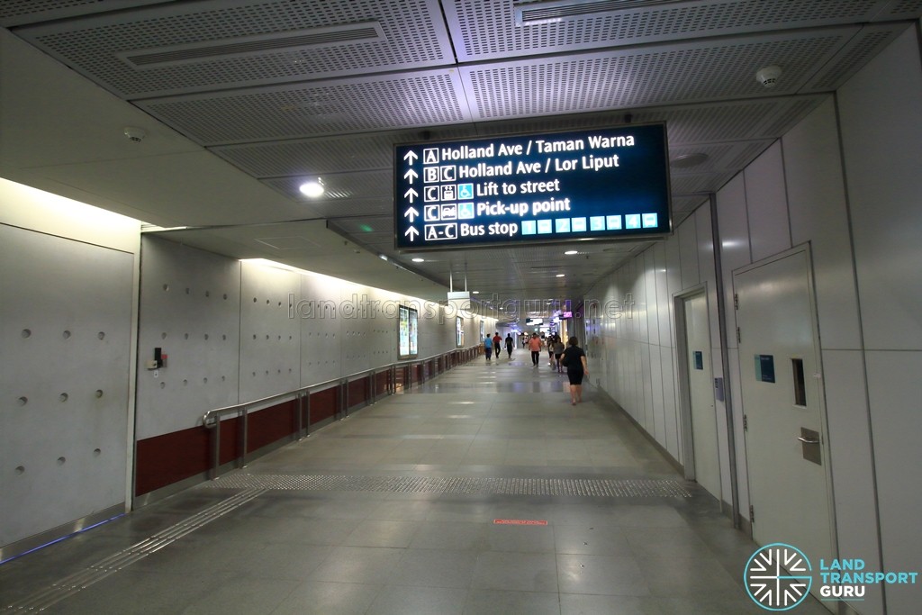 Holland Village MRT Station - Concourse level