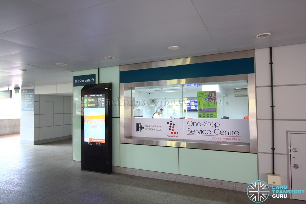 Buona Vista MRT Station - TransitLink Service Centre at L1