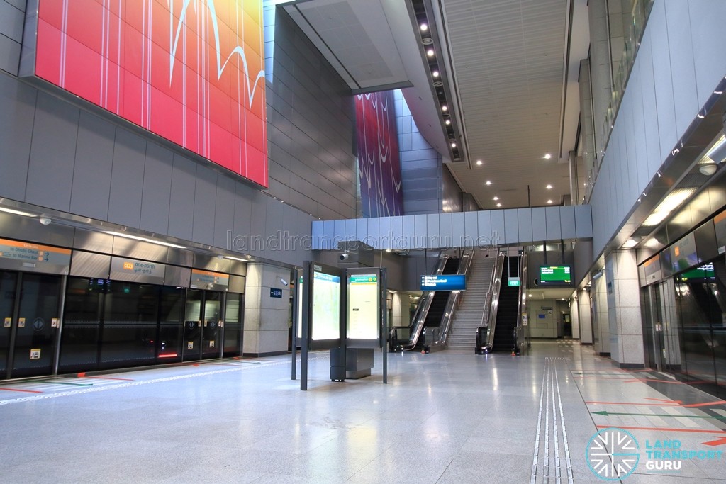 one-north MRT Station - Platform level