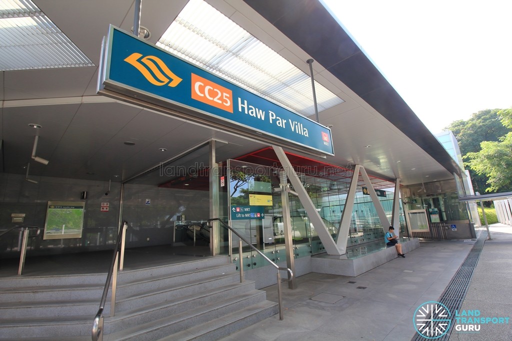 Haw Par Villa MRT Station - Exit A