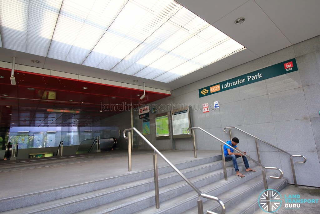 Labrador Park MRT Station - Exit A
