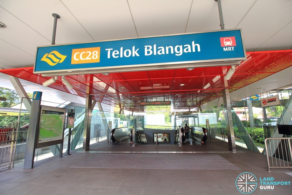 Telok Blangah MRT Station - Exit A