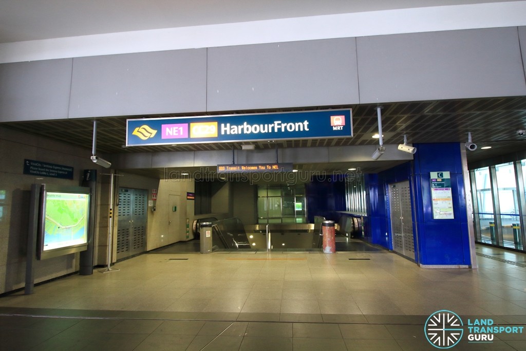 HarbourFront MRT Station - Exit C