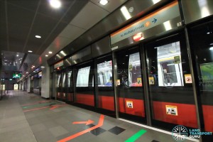 Nicoll Highway MRT Station - Platform A