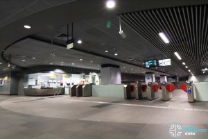 Nicoll Highway MRT Station - Passenger Service Centre & Faregates