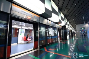 Stadium MRT Station - Platform A