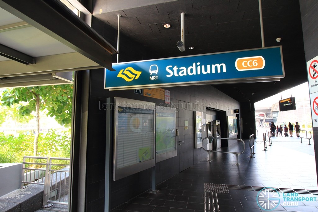 Stadium MRT Station - Exit A