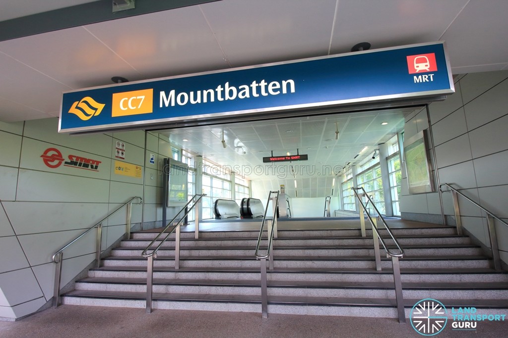 Mountbatten MRT Station - Exit A