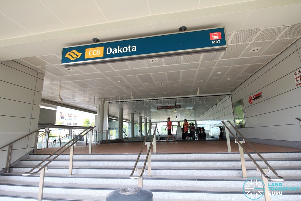 Dakota MRT Station - Exit A