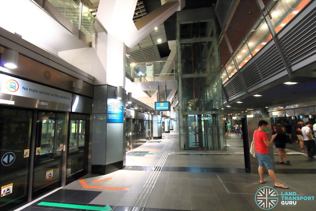 Paya Lebar MRT Station - CCL Platform level (Platforms A & C)