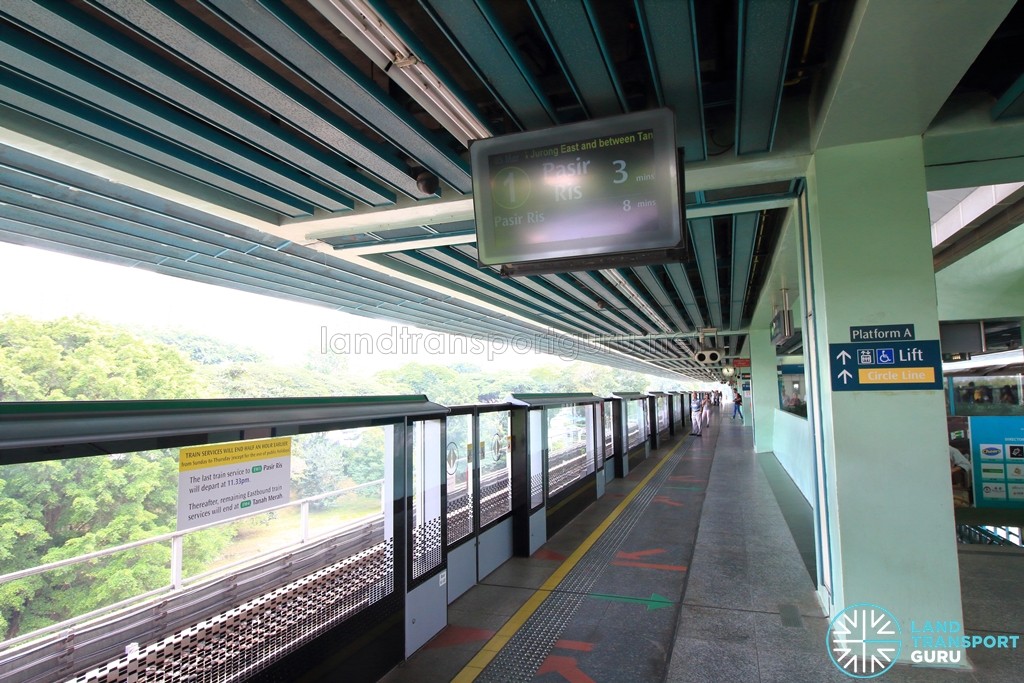 Buona Vista MRT Station - EWL Platform A