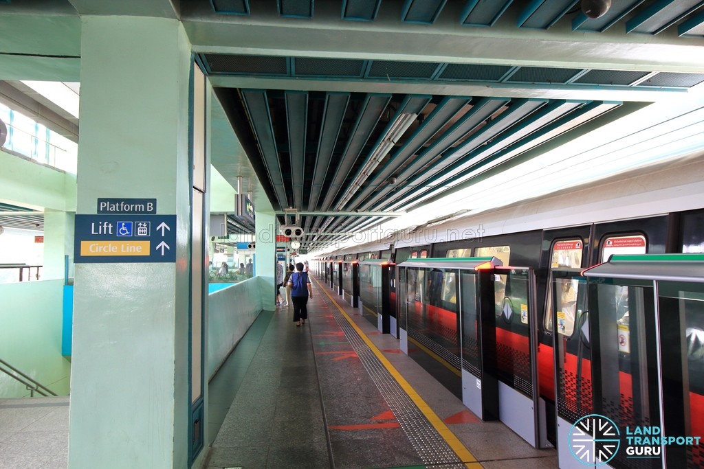 Buona Vista MRT Station - EWL Platform B