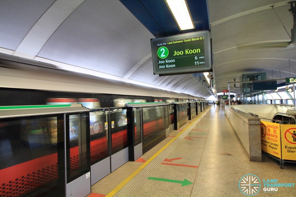 Paya Lebar MRT Station - EWL Platform B
