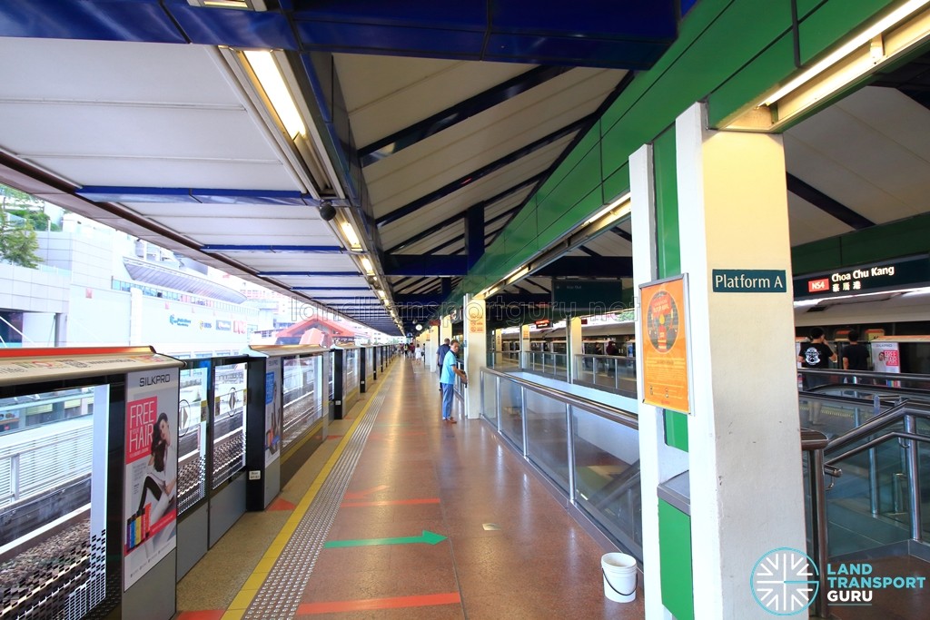 Choa Chu Kang MRT/LRT Station - NSL Platform A
