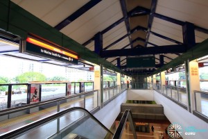 Choa Chu Kang MRT/LRT Station - NSL Platform level