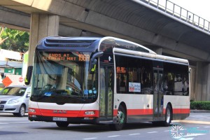 Tower Transit MAN A22 (SMB3039E) - Service 106A
