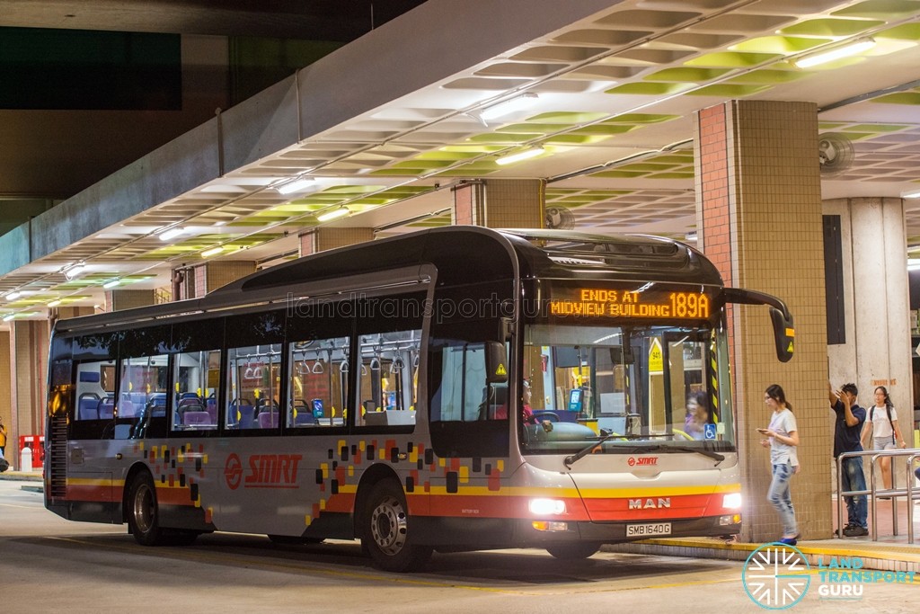 SMRT Buses MAN A22 (SMB1640G) - Service 189A
