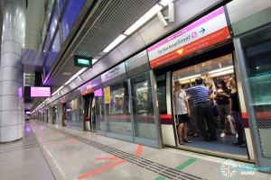 Potong Pasir MRT Station - Platform A