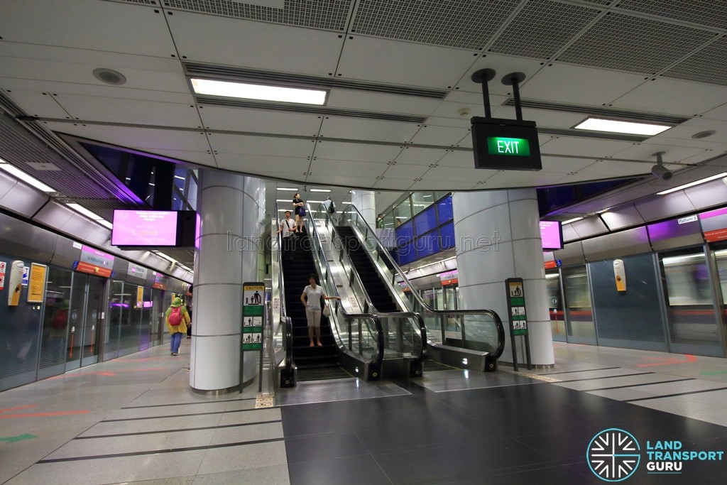 Potong Pasir MRT Station - Platform level