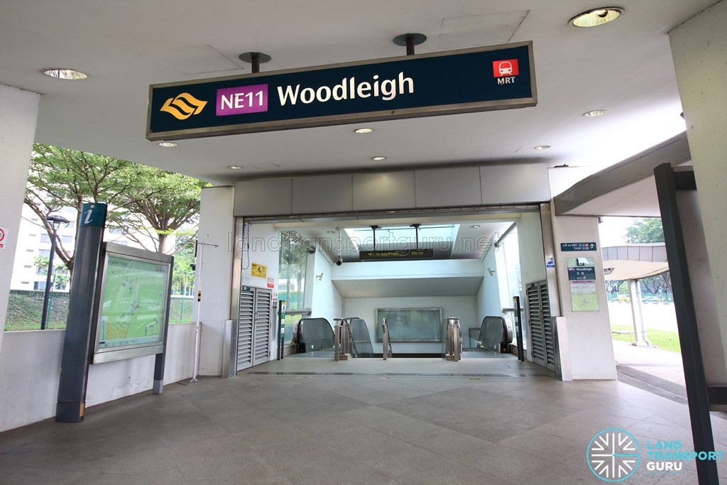 Woodleigh MRT Station - Exit B