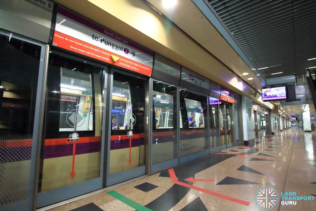 Woodleigh MRT Station - Platform B