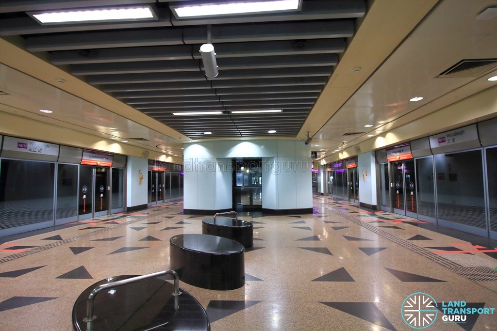 Woodleigh MRT Station - Platform level