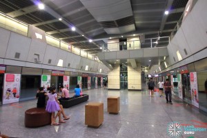 Hougang MRT Station - Platform level