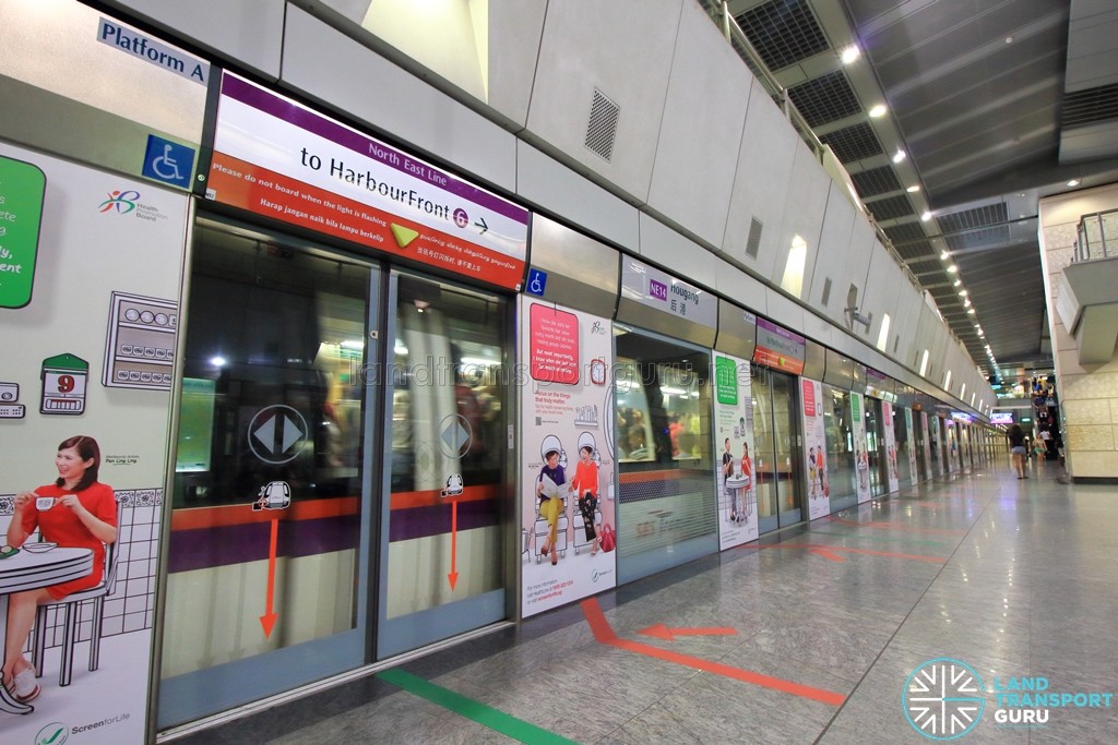 Hougang MRT Station - Platform A