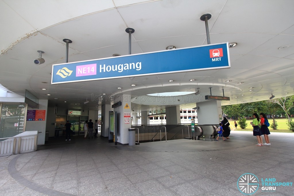 Hougang MRT Station - Exit B