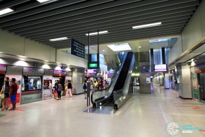 Punggol MRT/LRT Station - NEL Platform level