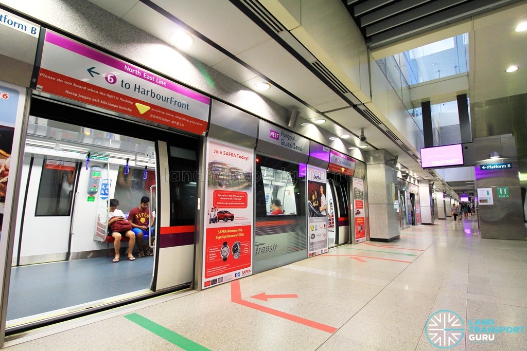 Punggol MRT/LRT Station - NEL Platform B