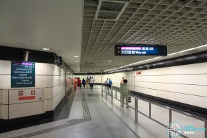 Outram Park MRT Station - B3 Transfer Linkway