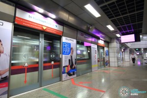 Clarke Quay MRT Station - Platform A