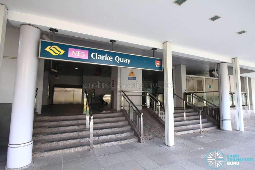 Clarke Quay MRT Station - Exit B