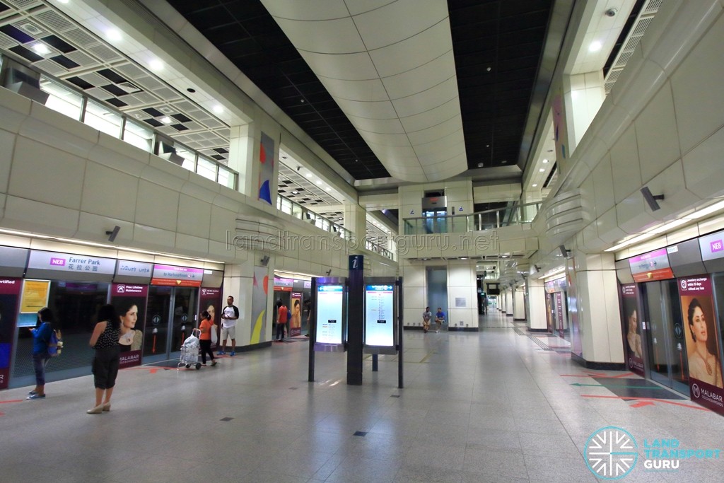 Farrer Park MRT Station - Platform level