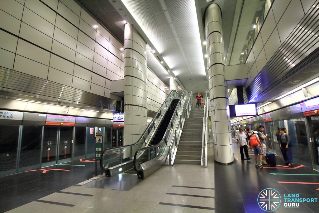 Boon Keng MRT Station - Platform level