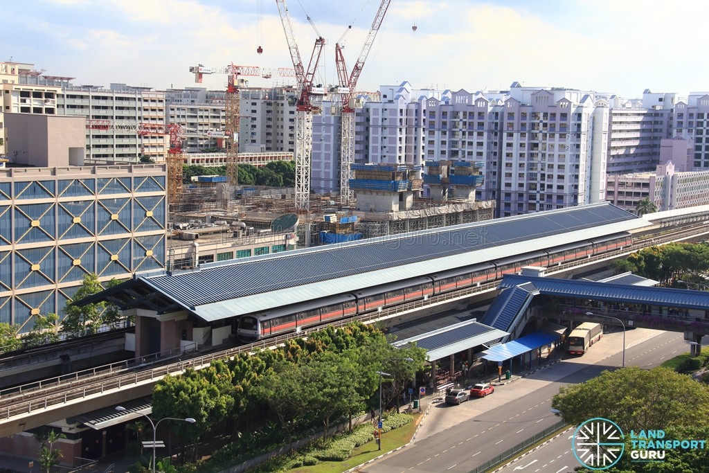 Admiralty MRT Station - Aerial view