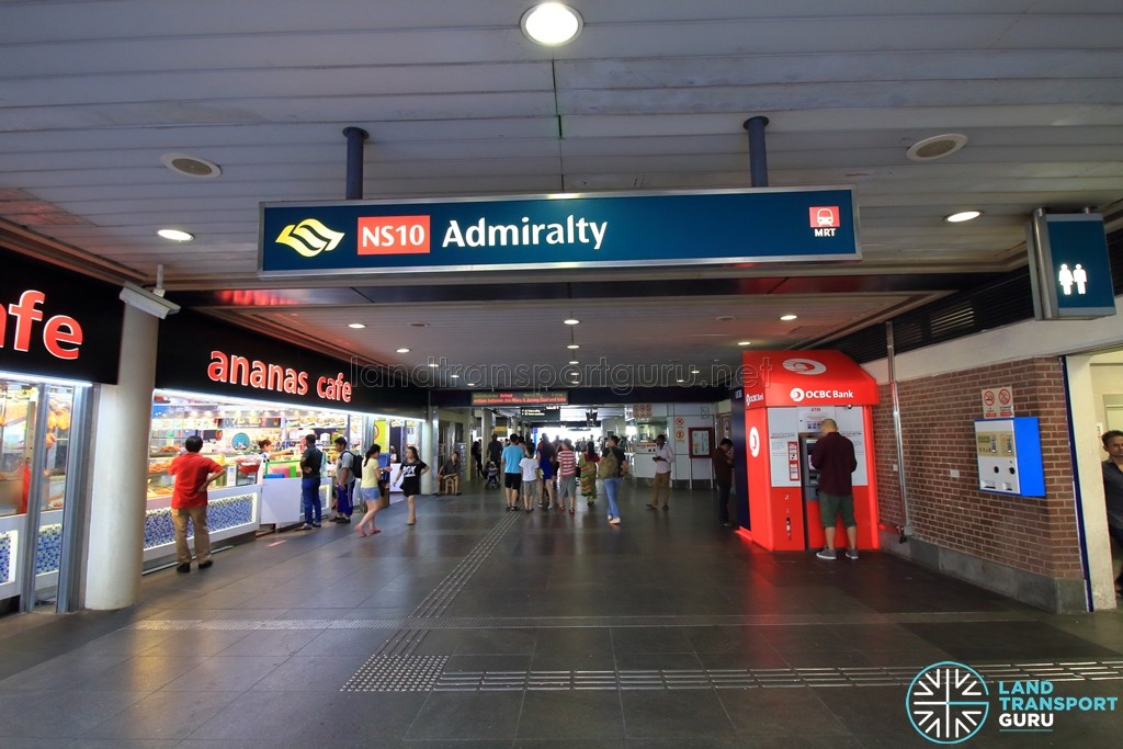 Admiralty MRT Station - Exit D