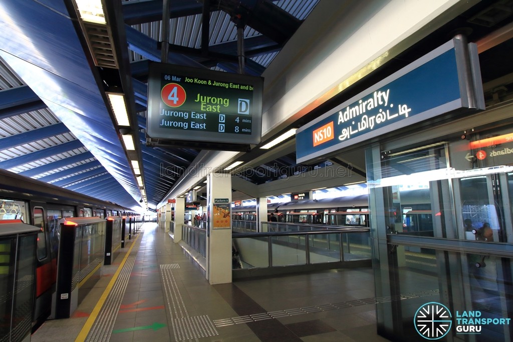 Admiralty MRT Station - Platform A
