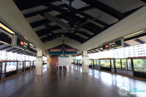 Admiralty MRT Station - Platform level