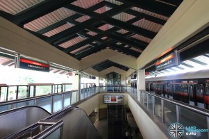 Sembawang MRT Station - Platform level