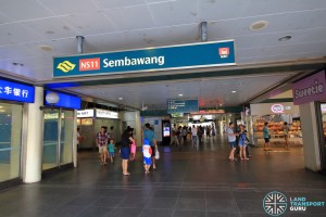 Sembawang MRT Station - Exit B